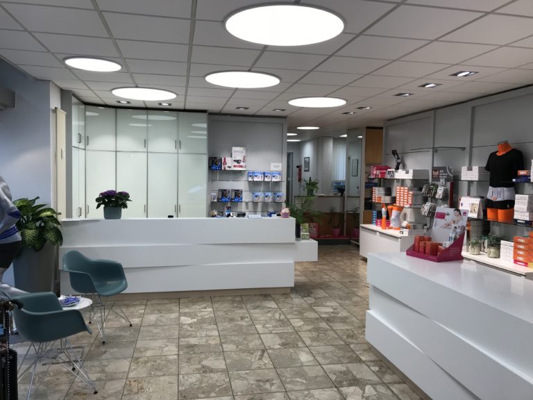 Das Sanitätshaus Rommeswinkel in Gelsenkirchen Buer im neuen Glanz.